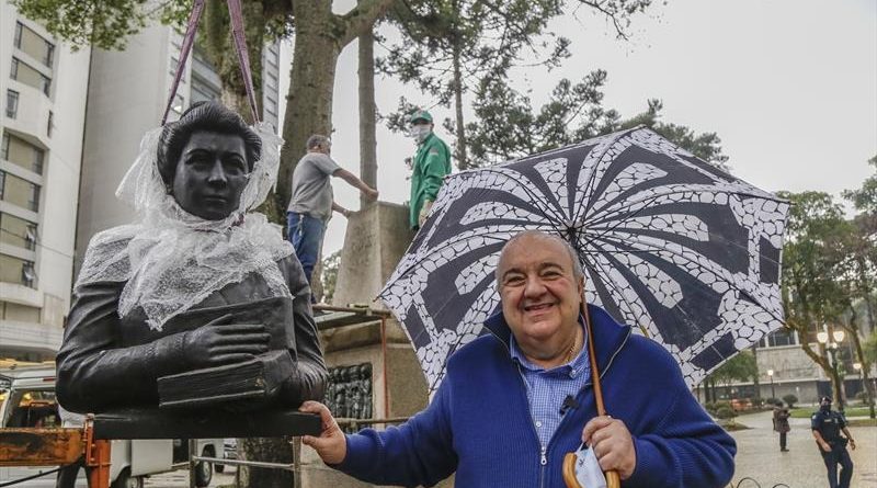 Bustos e Estátuas de Curitiba - Maria Polenta